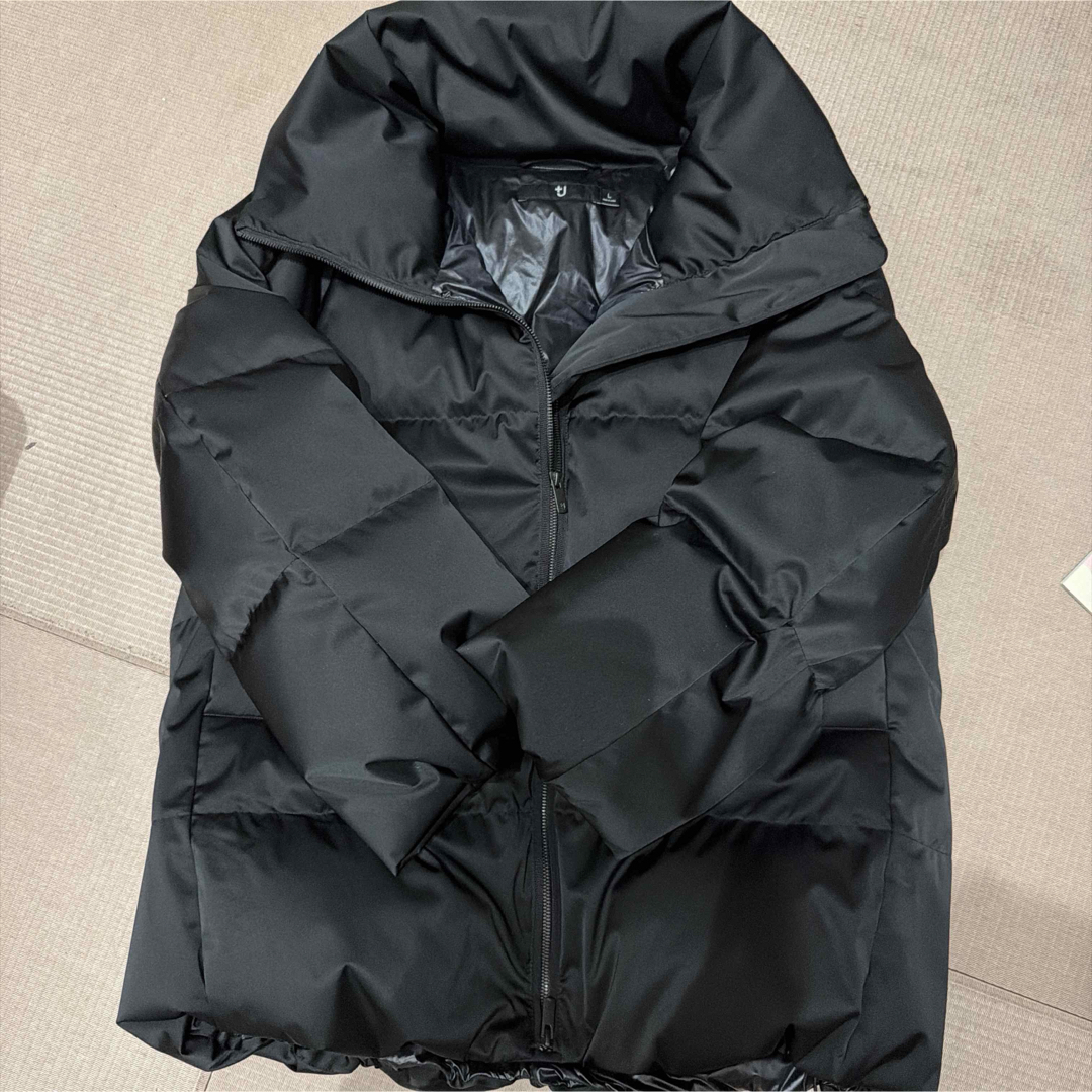 UNIQLO - ユニクロ +J ダウンボリュームジャケット ブラック Lサイズ