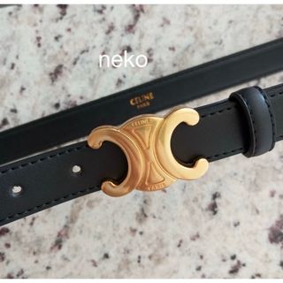 MIU MIU - miu miu ネイビー パテントレザー ベルトの通販 by t's shop