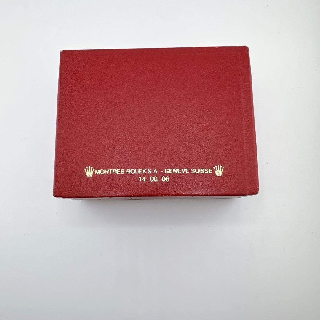 ROLEX - ロレックス 純正 箱のみ ボックス レザー 革 付属品 レッド 赤