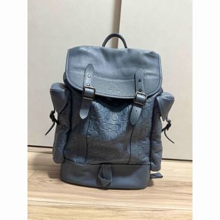 COACH - m様専用☆coachチャーターバックパック シグネチャーデニムの