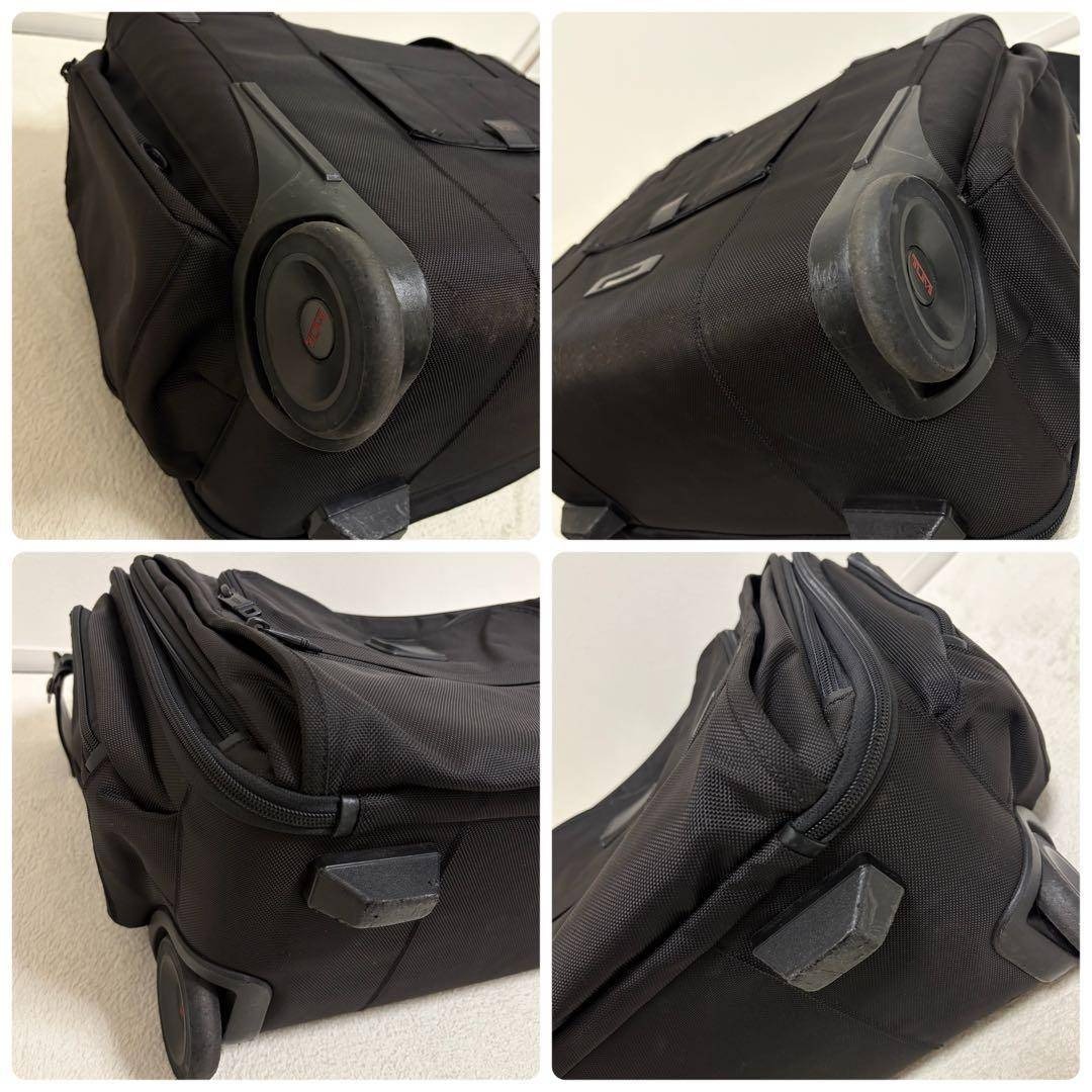美品】TUMI ALPHA2 22052D2 2輪キャリー黒 大容量 ビジネスの通販 by
