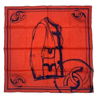 CHANEL - 【シャネル】ロゴ&犬柄 スカーフの通販 by Pinky｜シャネル