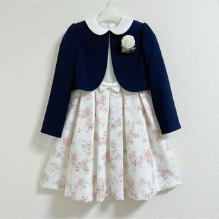 BEAMS - 美品 waltz by BEAMS DESIGNフラワープリントアンサンブルの