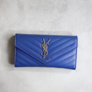 SAINT LAURENT（財布 ・ ブルー・ネイビー/青色系）のフリマアイテム一覧