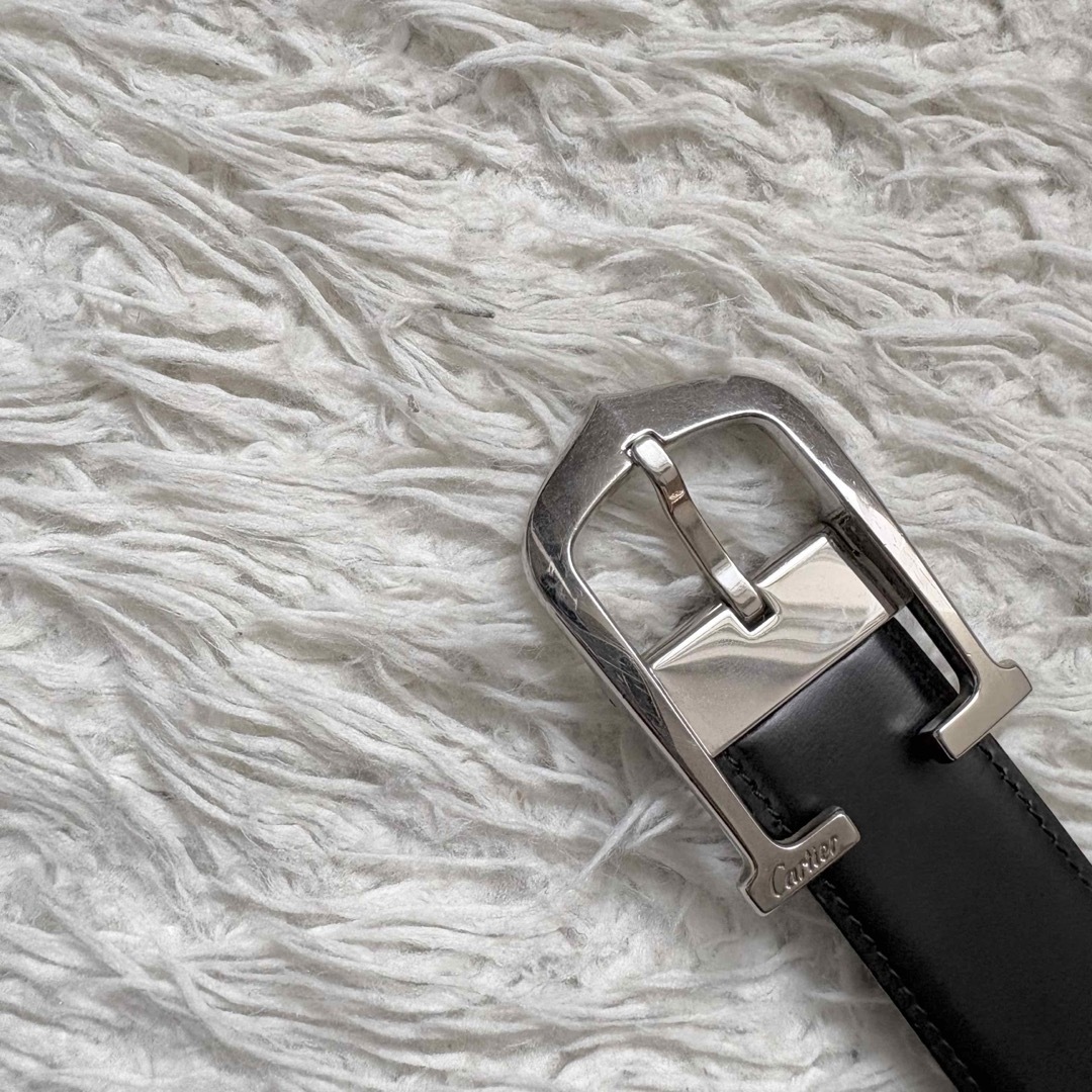 Cartier - 【美品】Cartier Cアロンジェ 純正リバーシブルベルト