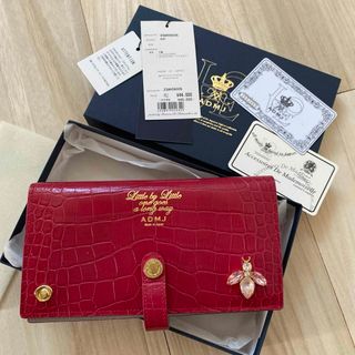 A.D.M.J. - 【新品・未使用】ADMJ スワロフスキー クロコ型押しトート