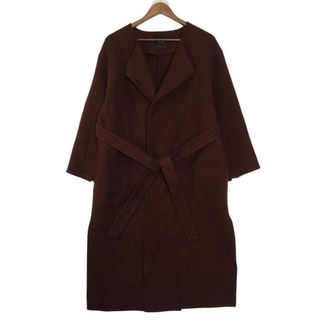 Spick & Span - スピック&スパン ビーバーフォールドラペルコート 青