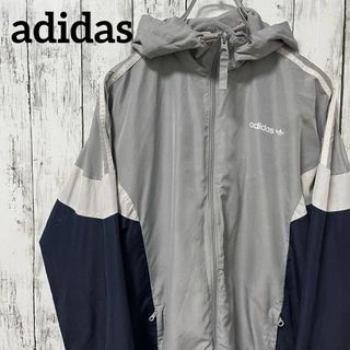 adidas - adidas☆サテン コーチジャケット☆ナイロンジャケット☆黒