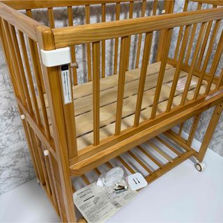 大和屋 - 大和屋 ハイタイプベビーベッド フロールの通販 by まっちゃ