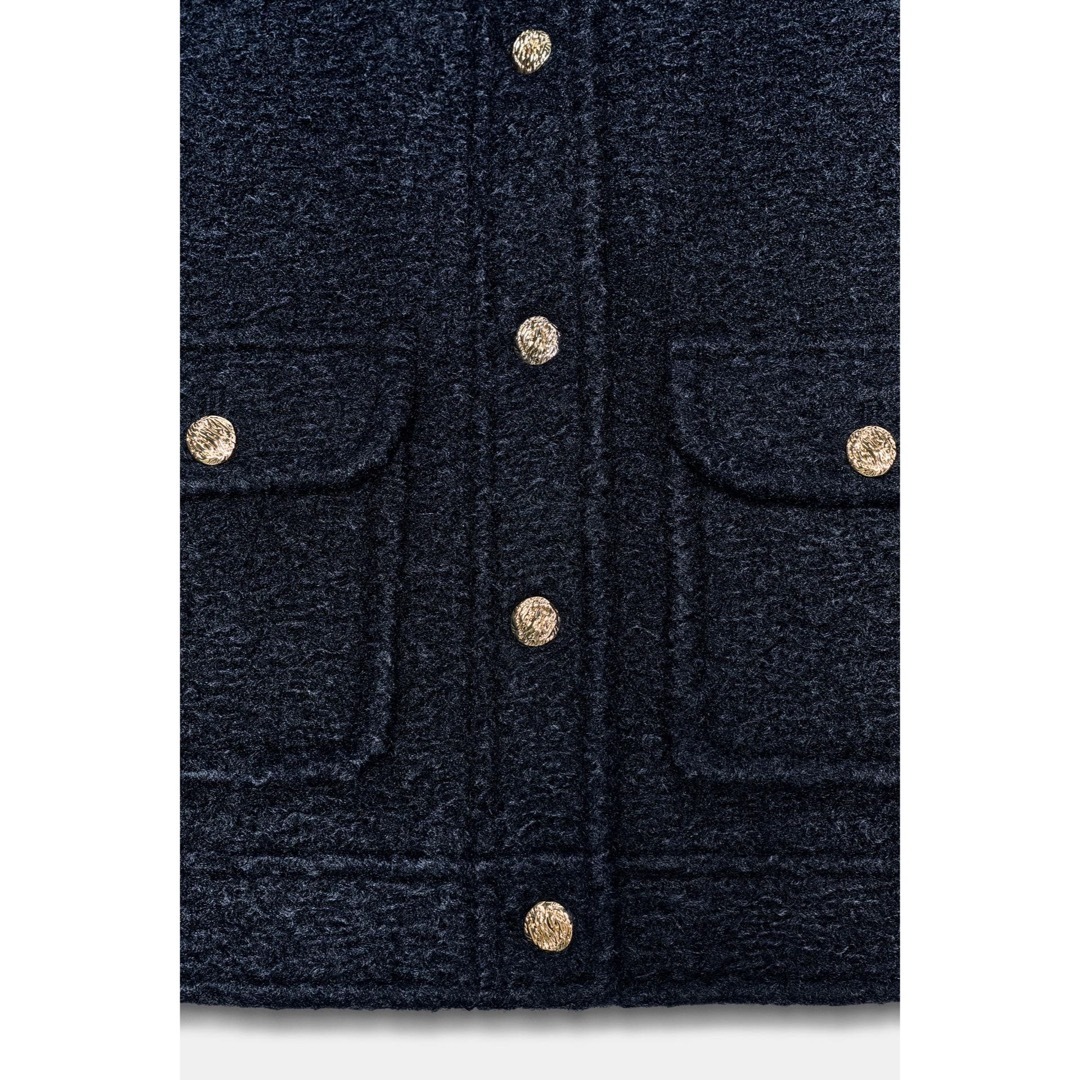 ZARA - 完売品 ZARA ブークレジャケット Mサイズ 新品タグ付きの通販