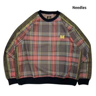 Needles - needles 23aw studious 別注 トラックスウェット グレー Lの