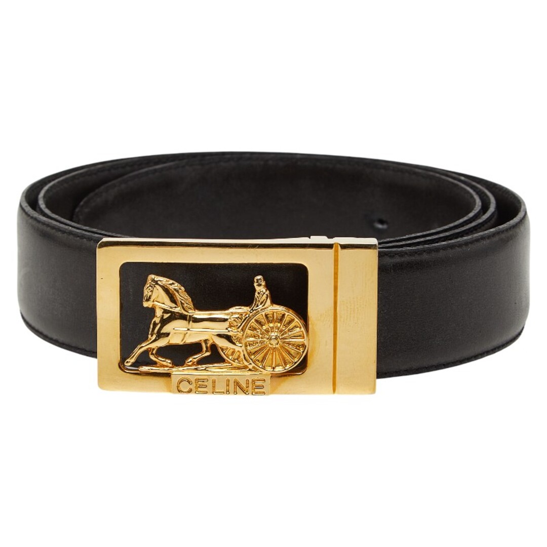 CELINE - セリーヌ 馬車金具 ベルト レザー メンズ CELINE 【1-0258441
