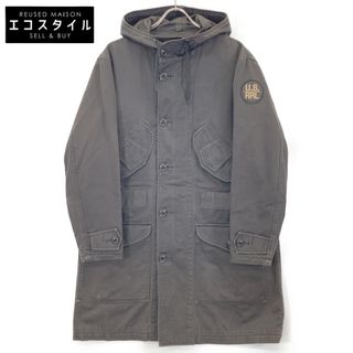 RRL - ダブルアールエル 90s 初期 三ﾂ星ﾀｸﾞ ﾌｰﾃﾞｯﾄ ﾓｯｽﾞｺｰﾄ Sの通販 by