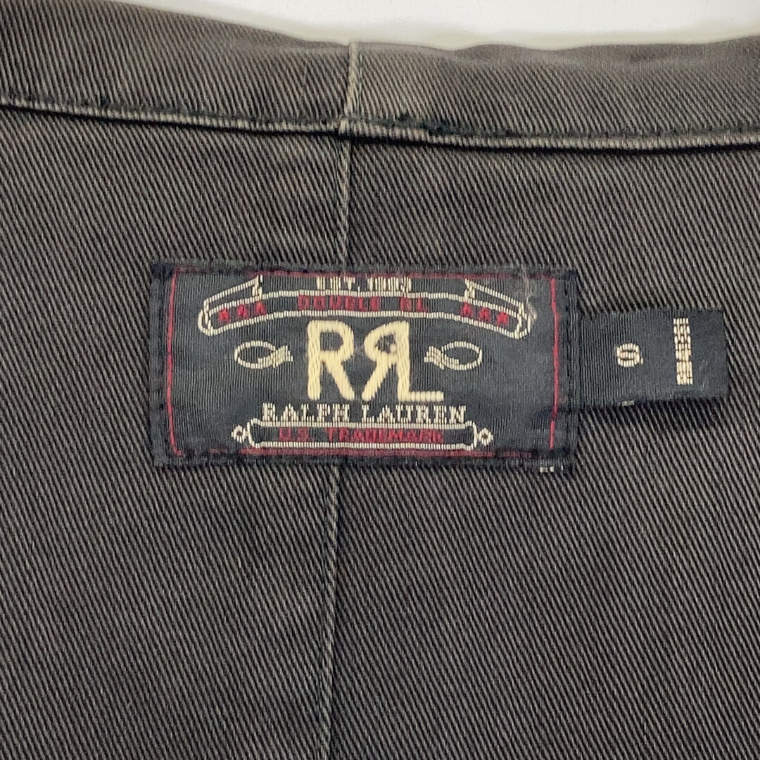 RRL - ダブルアールエル 90s 初期 三ﾂ星ﾀｸﾞ ﾌｰﾃﾞｯﾄ ﾓｯｽﾞｺｰﾄ Sの通販 by