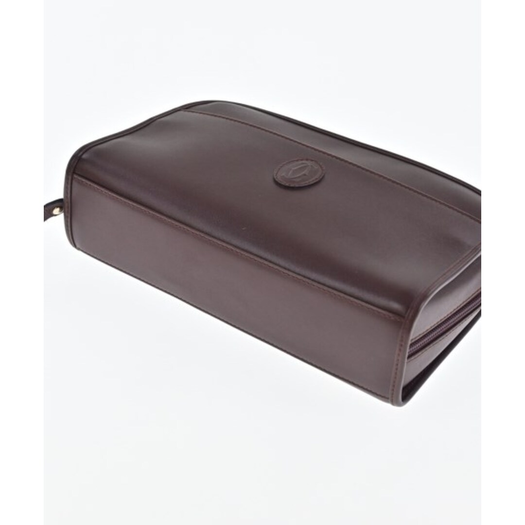 Cartier - Cartier カルティエ クラッチバッグ 赤 【古着】【中古