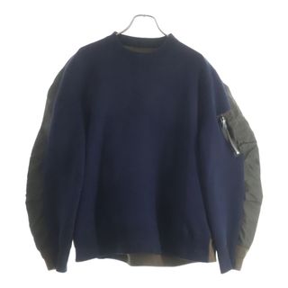 sacai - サカイ SCM-058 ナイロン切替スウェット メンズ 1の通販 by