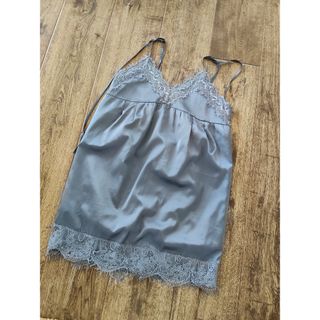 LE CIEL BLEU - 新品未使用 ルシェルブルー フェザーキャミソールの