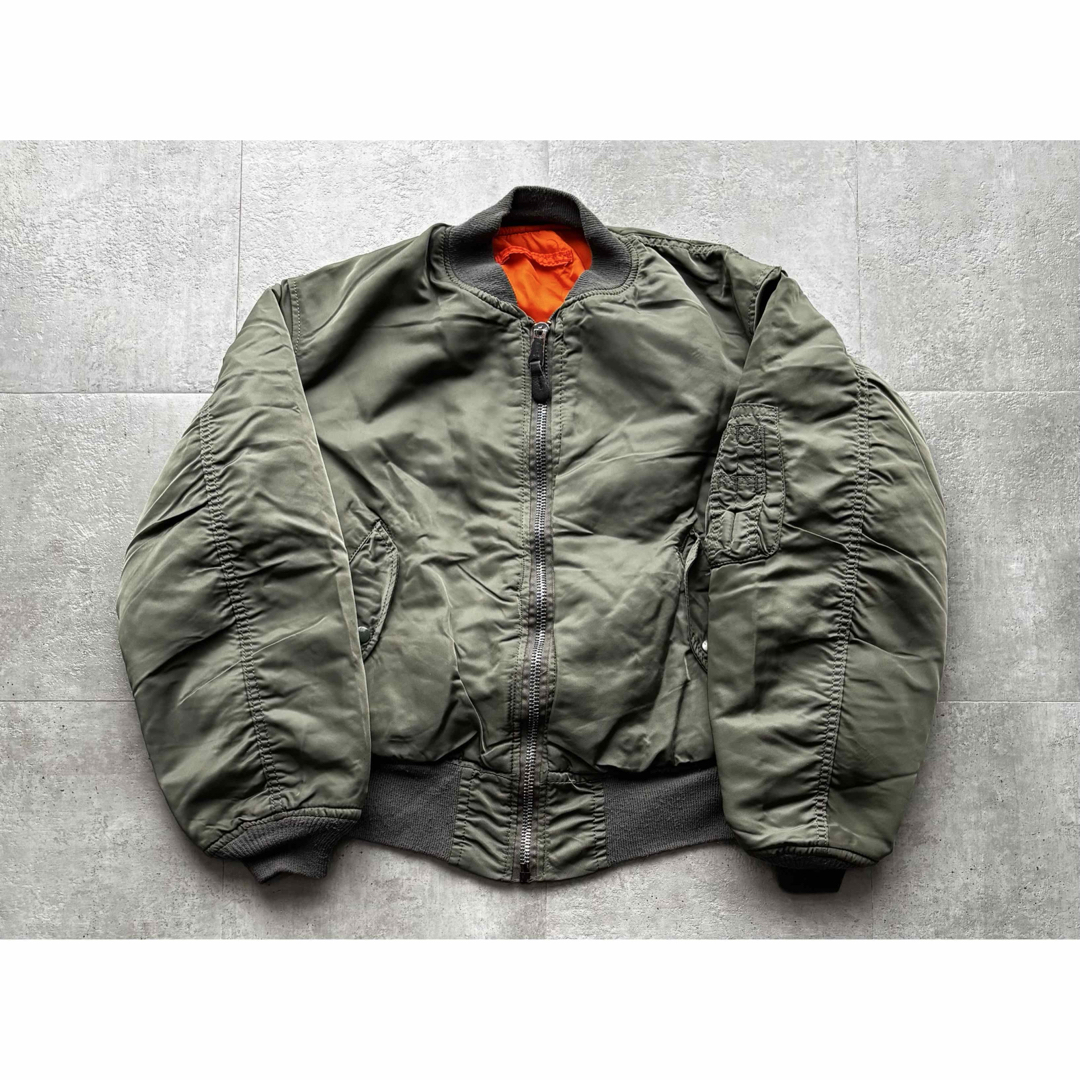 ALPHA INDUSTRIES - 90s USA製 ALPHA MA-1 フライトジャケット