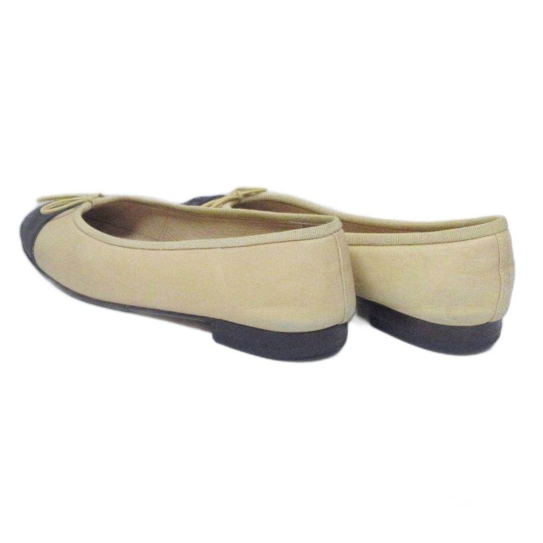 CHANEL - シャネル バレリーナ バレエシューズ ココマーク ロゴ バイ