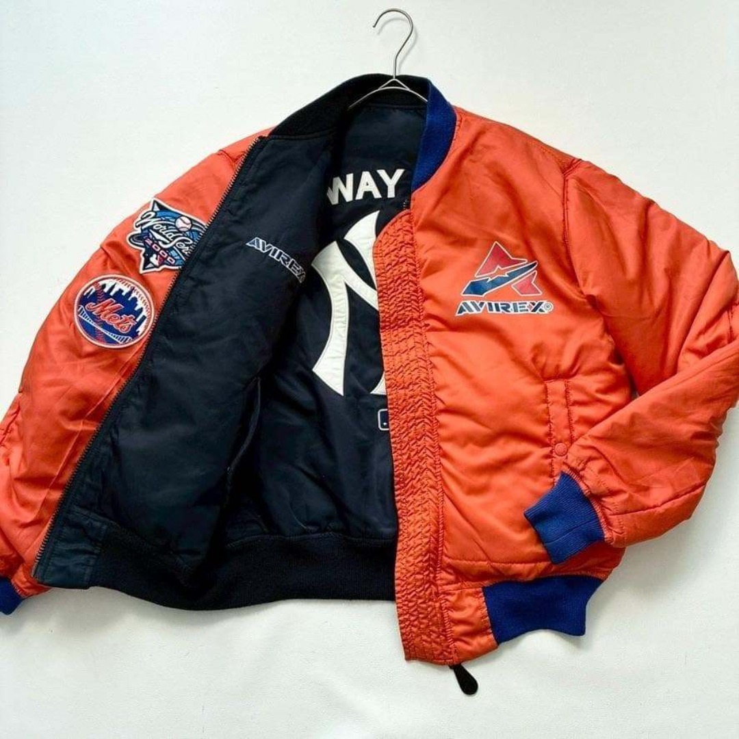 AVIREX - 【希少】AVIREX リバーシブル MA-1 ヤンキース メッツ