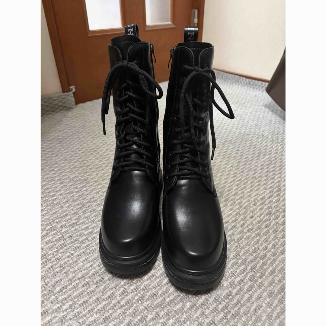 HSK シークレット 厚底 +17cm Sサイズの通販 by わたあめ's shop｜ラクマ