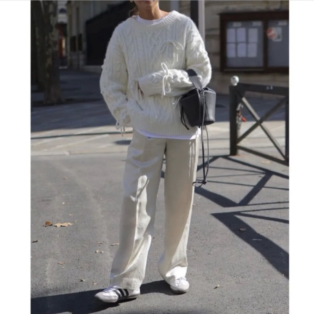 GYPSOPHILA - 【1度着用のみ美品】 ジプソフィラ ケーブルニットプル