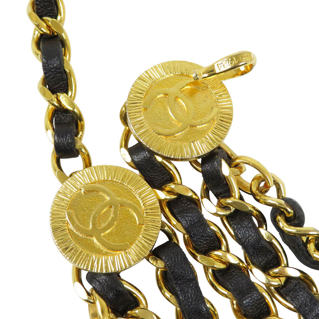 CHANEL - シャネル ココマーク ヴィンテージ チェーンベルト GP レザー