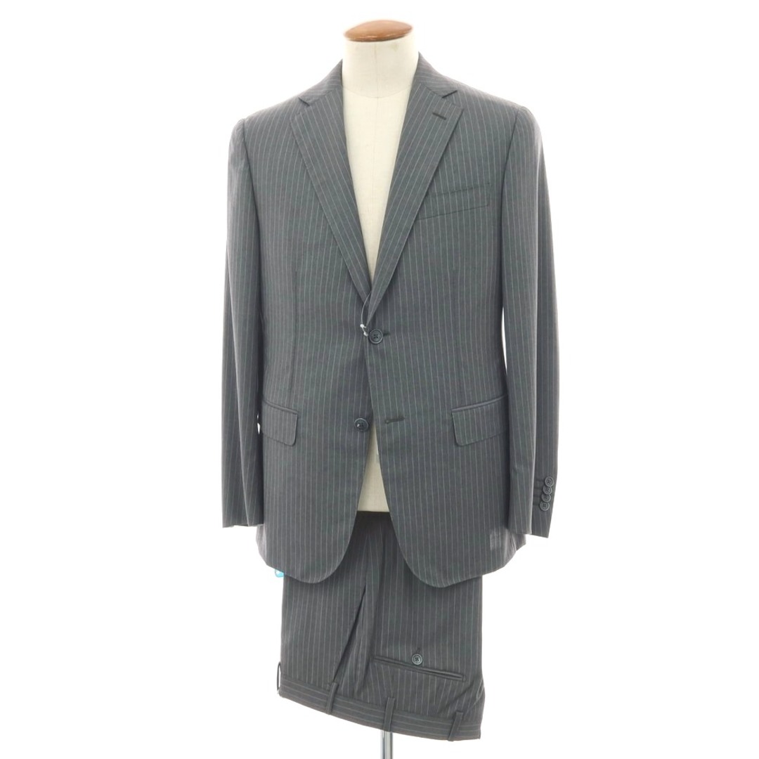 新品】ラバッツォーロ RAVAZZOLO Super120'S ウール ストライプ 2つ