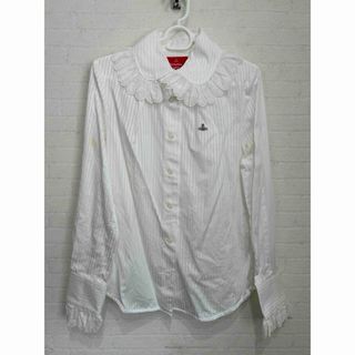 Vivienne Westwood - MIilly Molly Monday 立ち襟 フリル ブラウスの