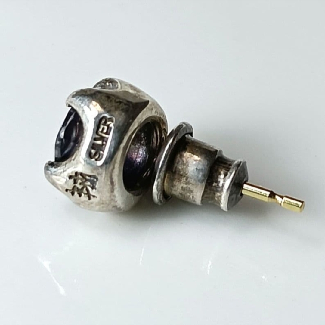 ブラッディマリー ナットピアス ギャランテ アイオライト ピアス 片耳