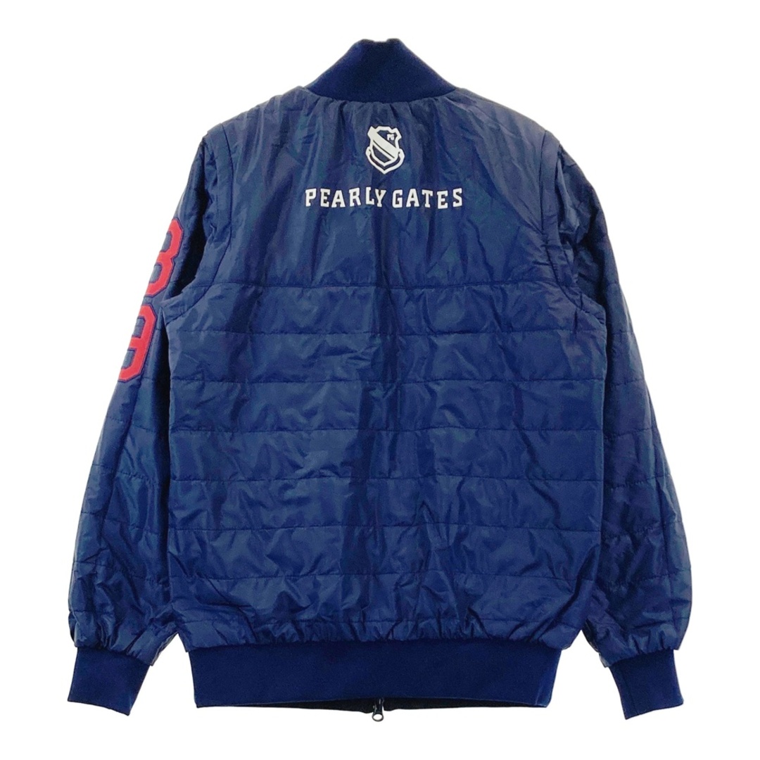サイズ：0 PEARLY GATES パーリーゲイツ リバーシブル 中綿ジャケット