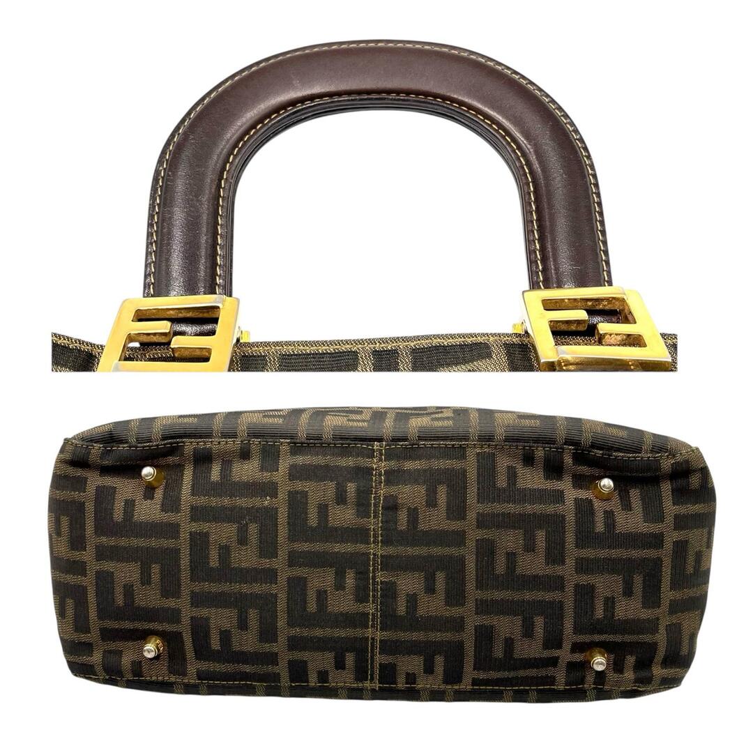FENDI - フェンディ FENDI ハンドバッグ ズッカ柄 トートバッグ
