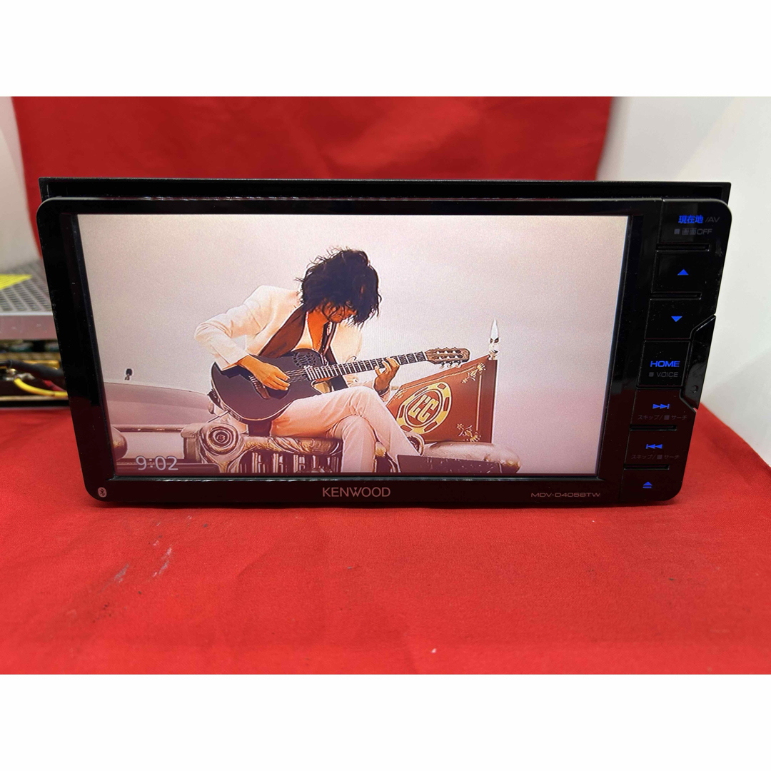 KENWOOD - ⭐︎美品⭐︎KENWOOD 2025春地図 MDV-D405BTW 新品バック