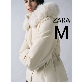 ZARA - コントラストパフジャケットの通販 by mane's shop｜ザラならラクマ