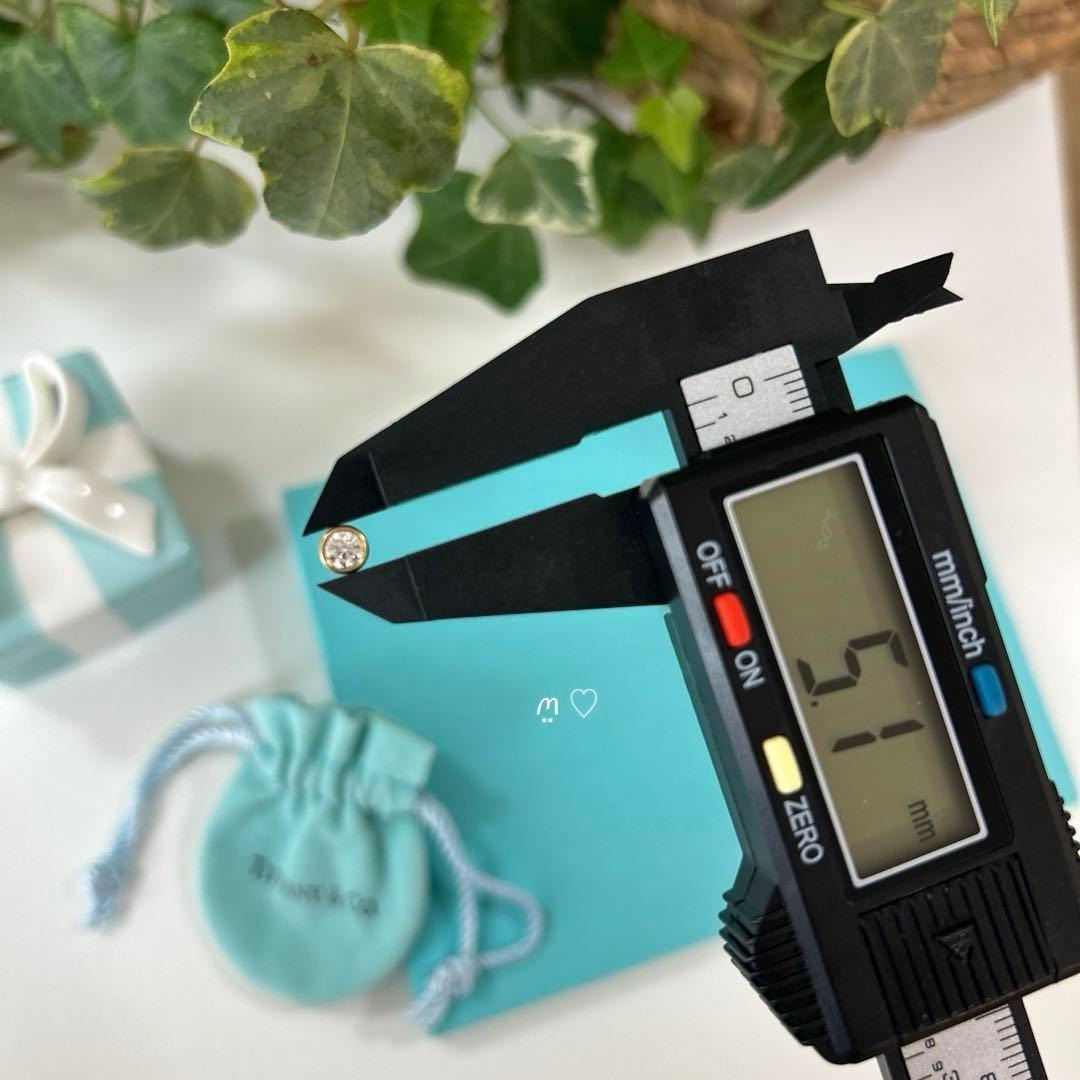 Tiffany & Co. - ティファニー ダイヤモンドバイザヤードピアス0.44ct