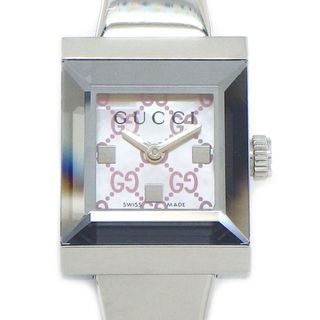 GUCCI - グッチ GUCCI 腕時計 Gフレーム YA128516/128.5 スクエア GG柄
