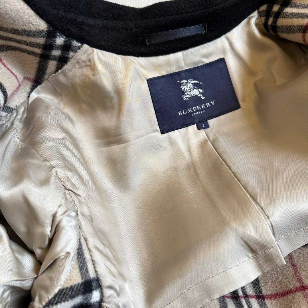 BURBERRY - バーバリーロンドン ステンカラーコート カシミア混