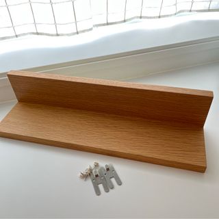 MUJI (無印良品) - 無印良品 オーク材キャビネットガラス扉（引戸） 幅