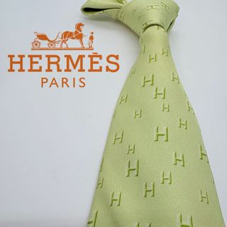 HERMES - エルメス ネクタイ ファソネ H バイカラーの通販 by