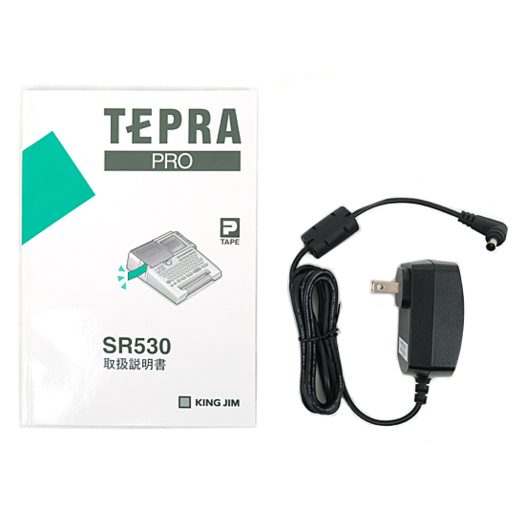 KING JIM製 ラベルライター テプラ PRO SR530 外箱いたみ 元箱ありの