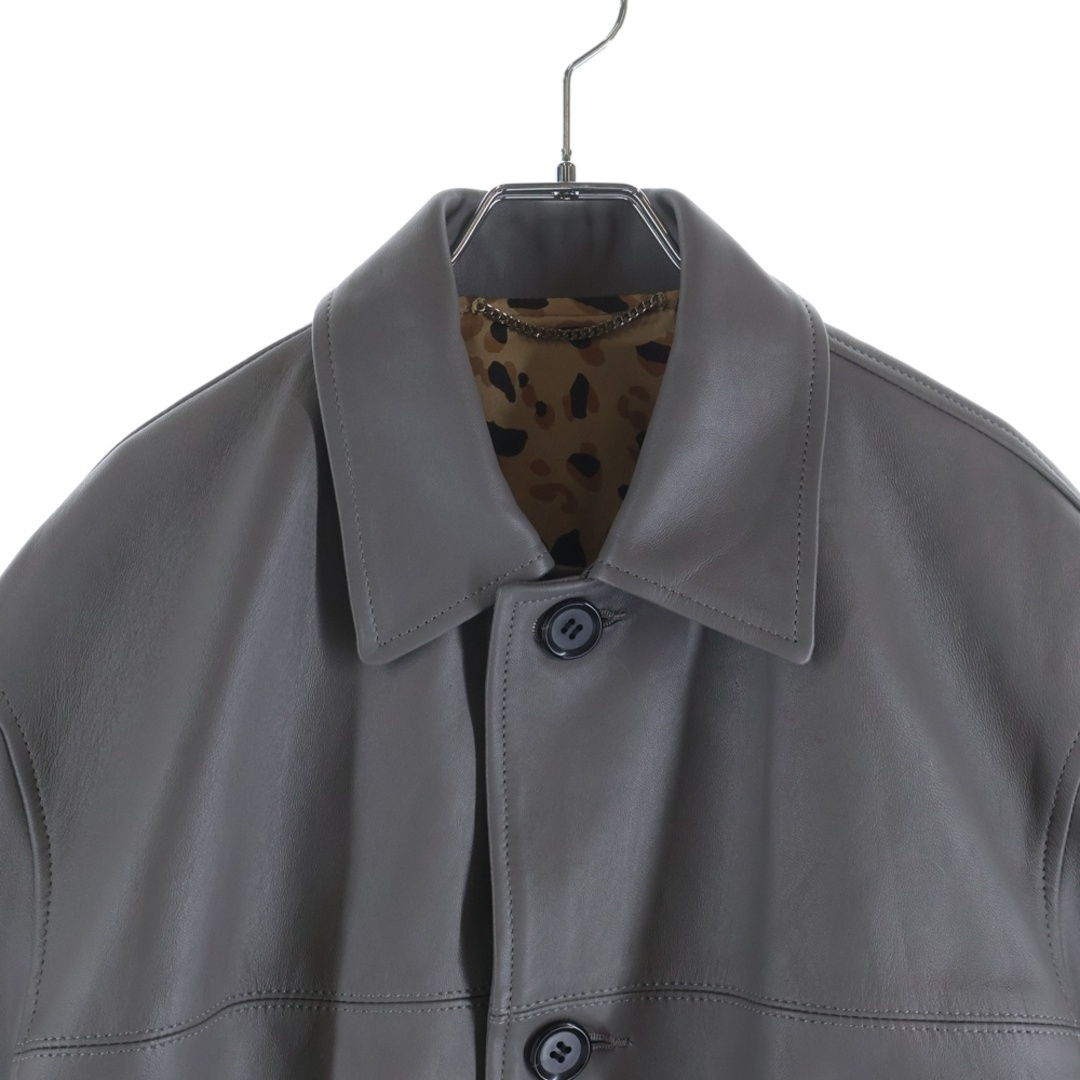 WACKO MARIA - WACKO MARIA ワコマリア Leather Car Coat Type-2