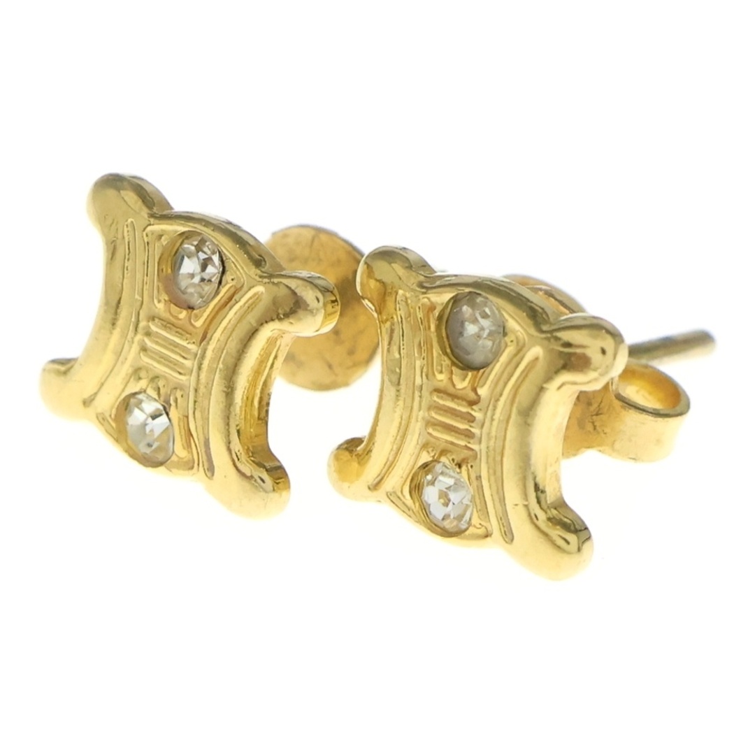 CELINE - CELINE セリーヌ トリオンフ ストーン ピアス ゴールドの通販