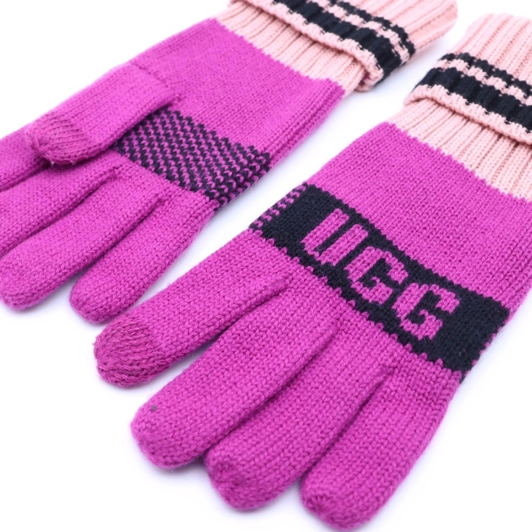 UGG - UGG アグ W KNIT GRAPHIC LOGO GLOVE WITH TOUCH 20169