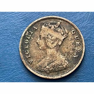 1896年英領香港10セント銀貨、silver800、ヴィクトリア女王の通販 by