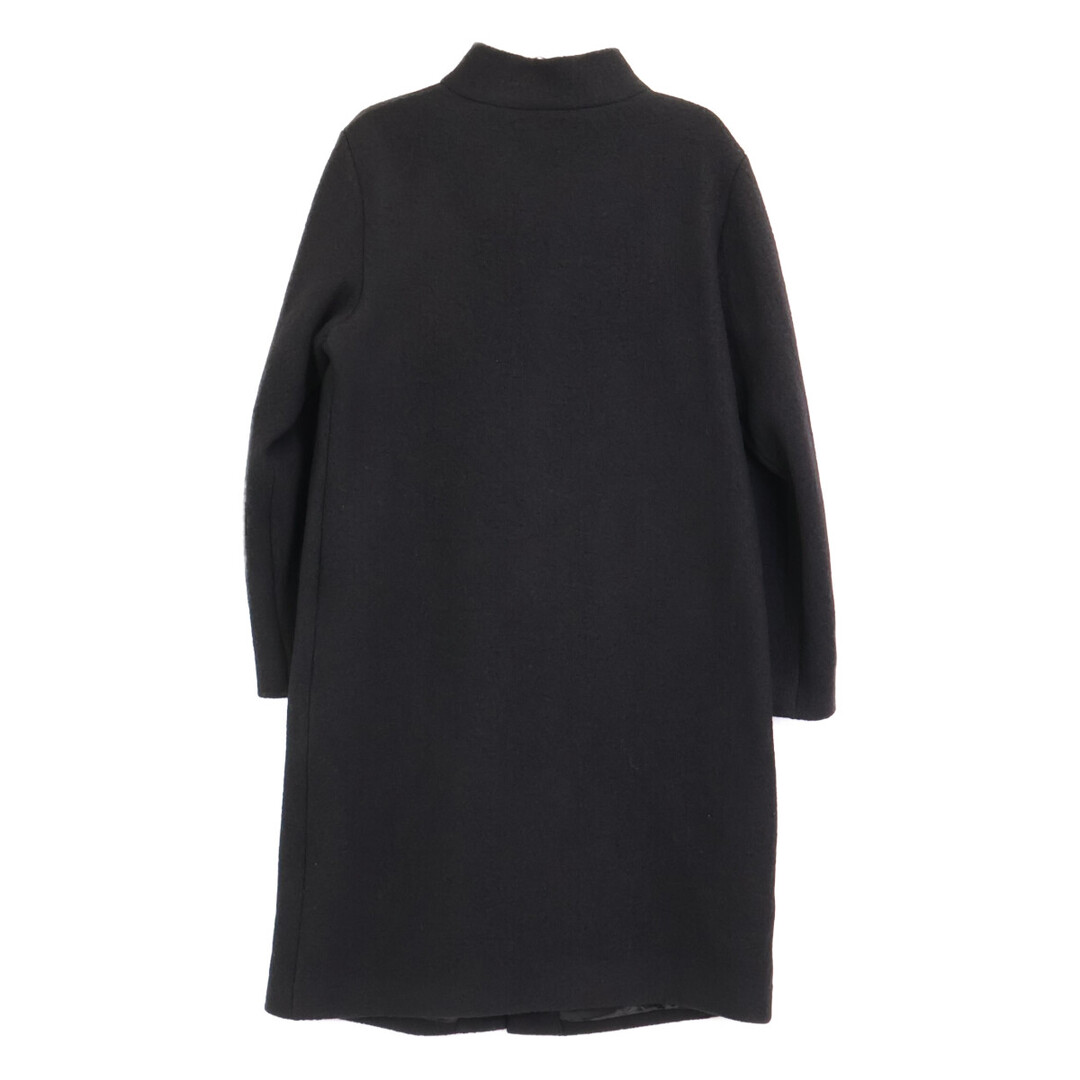 agnes b. - アニエスベー H220 JIG4 ﾌﾞﾗｯｸ ｽﾀﾝﾄﾞｶﾗｰ ﾛﾝｸﾞｺｰﾄ 2の通販