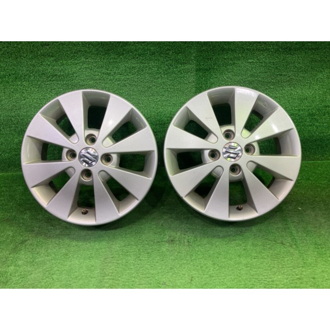 スズキ - スズキ SUZUKI 純正 ワゴンR 2本 ホイール アルミ シルバー