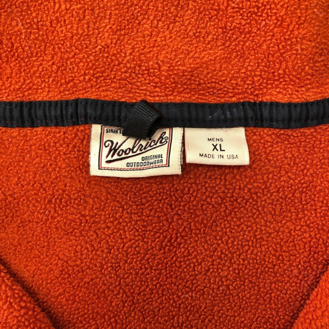 WOOLRICH - USA製 WOOLRICH ウールリッチ ハーフスナップ フリース