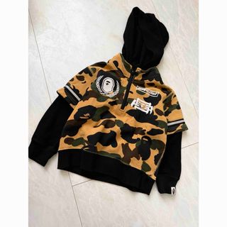A BATHING APE - 【新品 未使用】APE BAPE KIDS ロンパース 80の通販