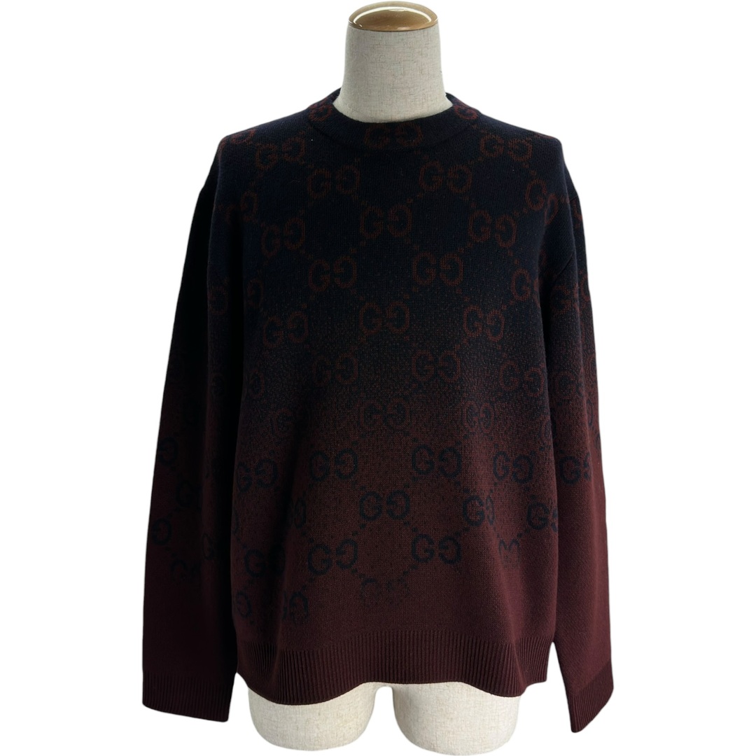 GUCCI - グッチ GUCCI GG総柄グラデーションニットセーター 788533