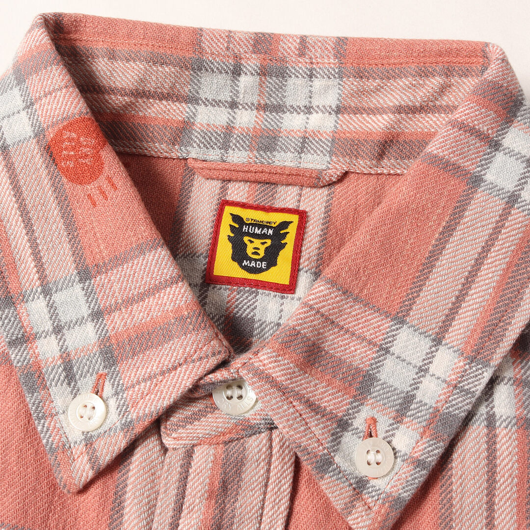 HUMAN MADE - 【新品】HUMAN MADE ヒューマンメイド シャツ レッド